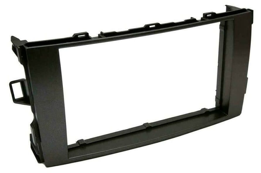 In Car Tec Stereo Fitting In Car Tec 50-728 Toyota Auris E150 (2007-2013) and Corolla Seca Double DIN car audio fascia adapter (MATT BLACK)