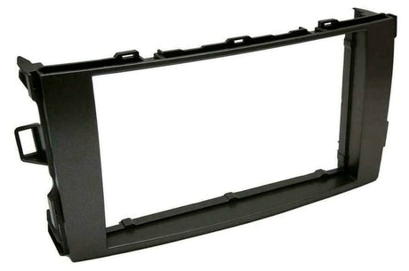 In Car Tec Stereo Fitting In Car Tec 50-728 Toyota Auris E150 (2007-2013) and Corolla Seca Double DIN car audio fascia adapter (MATT BLACK)