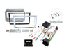 In Car Tec Stereo Fitting In Car Tec FK-8412 Vauxhall Double DIN car stereo upgrade fitting kit with Steering Controls (MATT CHROME/ SILVER)