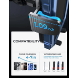 In Car Tec Phone Holder In Car Tec LISEN Auto-Lock Car Phone Holder Mount – Dashboard, Windscreen & Air Vent Smartphone Mount