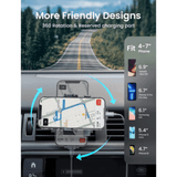 In Car Tec Phone Holder In Car Tec LISEN Auto-Locking Car Phone Holder Mount – Dashboard, Windscreen & Air Vent Smartphone Mount