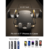 In Car Tec Phone Holder In Car Tec LISEN LS-E714 Iron Clamp Arm & CD Slot 2-in-1 Phone Holder