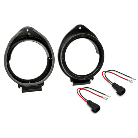 In Car Tec Car Specific Upgrades In Car Tec SFKU-GM01-165 Speaker Upgrade Fitting Kit For GM 165mm (6.5 Inch)