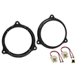 In Car Tec Car Specific Upgrades In Car Tec SFKU-NIS1-165 Aftermarket Speaker Fitting Kit For Nissan 165mm (6.5 inch)