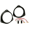 In Car Tec Car Specific Upgrades In Car Tec SFKU-TOY01-165 Speaker Upgrade Fitting Kit For Toyota 165mm (6.5 Inch)