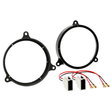 In Car Tec Car Specific Upgrades In Car Tec SFKU-TOY02-165 Speaker Upgrade Fitting Kit For Toyota and Subaru Impreza 165mm (6.5 Inch)