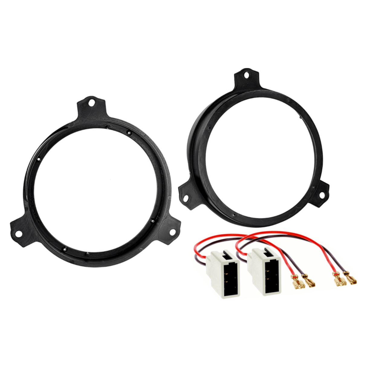 In Car Tec Car Specific Upgrades In Car Tec SFKU-TOY03-165 Speaker Upgrade Fitting Kit For Toyota Aygo, Citroen C1, Peugeot 108 165mm (6.5 Inch)