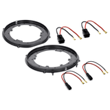 In Car Tec Car Specific Upgrades In Car Tec SFKU-TSL03-165 Front Door Speaker Upgrade Fitting Kit For Tesla Model S and X