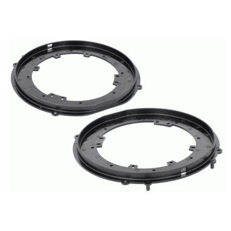 In Car Tec Car Specific Upgrades In Car Tec SFKU-TSL03-165 Front Door Speaker Upgrade Fitting Kit For Tesla Model S and X