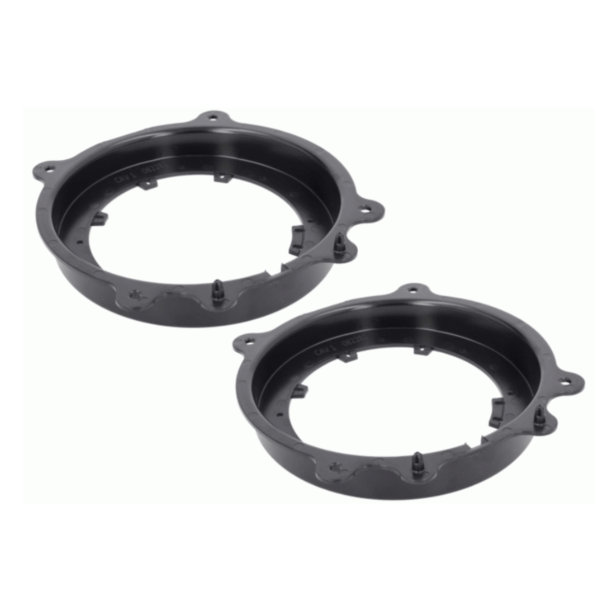 In Car Tec Car Specific Upgrades In Car Tec SFKU-TSL07-165 Front Door Speaker Upgrade Fitting Kit Tesla Model 3 and Y