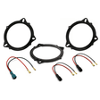 In Car Tec Car Specific Upgrades In Car Tec SFKU-TSL09-100 Dashboard Speaker Upgrade Fitting Kit For Tesla Model 3 and Y
