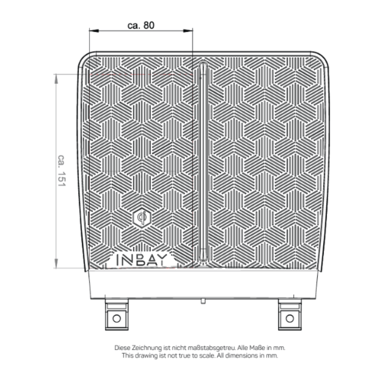 In Car Tec Phone chargers INBAY 26-101 15W QI Wireless Charging Pocket for Audi A3 8P 2003-2012