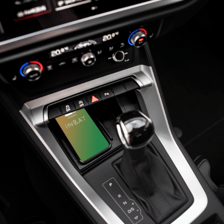 In Car Tec Phone chargers INBAY 26-103 15W Qi Wireless Charging Tray for Audi Q3 F3 2018–2022