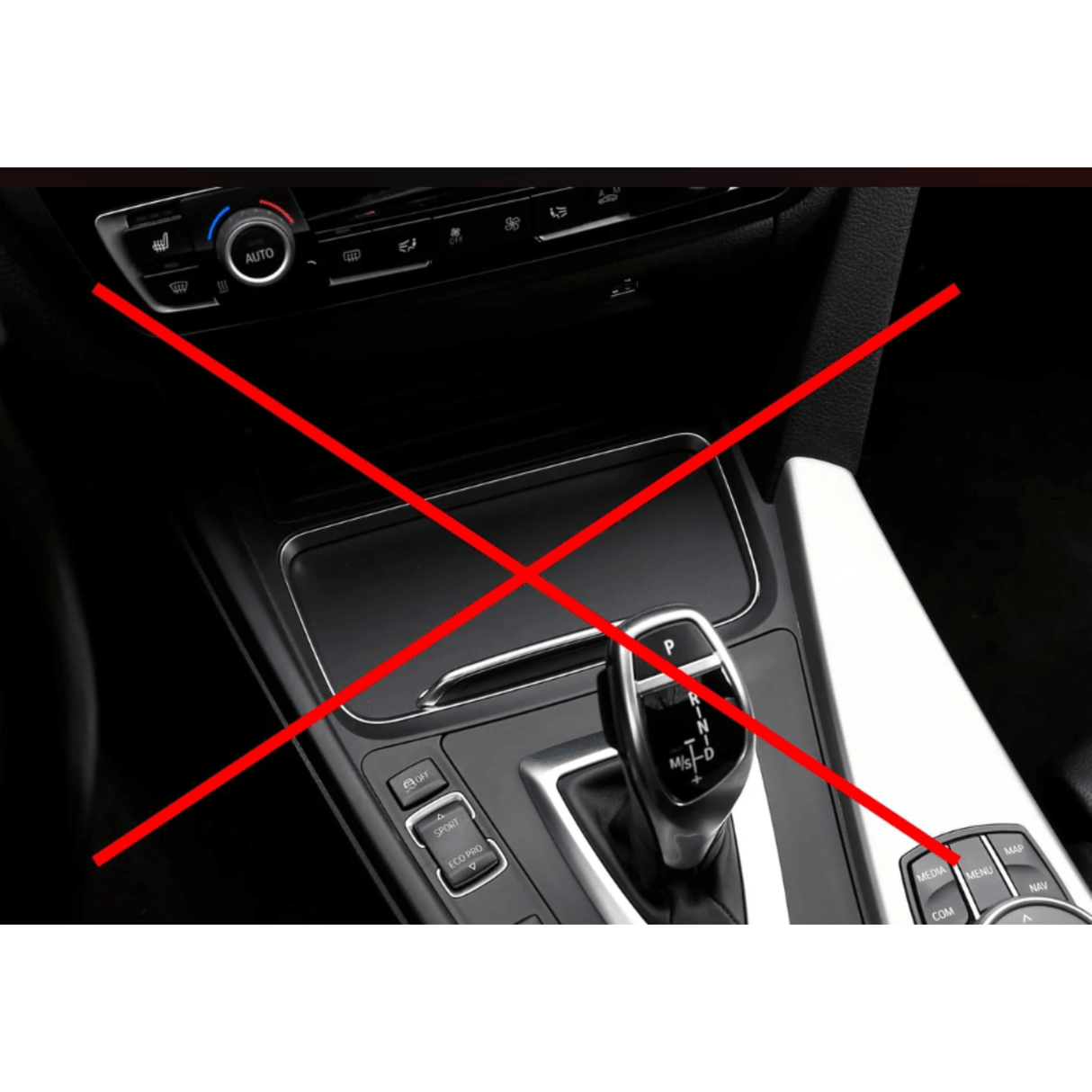 In Car Tec Phone chargers INBAY 26-104 10 W Qi Wireless Charging Tray for BMW 3 & 4 Series RHD (F30–F36, F80–F83)