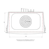 In Car Tec Phone chargers INBAY 26-106 10W Integrated Wireless Smartphone Charging Pocket for Citroën, Peugeot, Fiat, Toyota