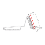 In Car Tec Phone chargers INBAY 26-107 15W Integrated Wireless Smartphone Charging Tray