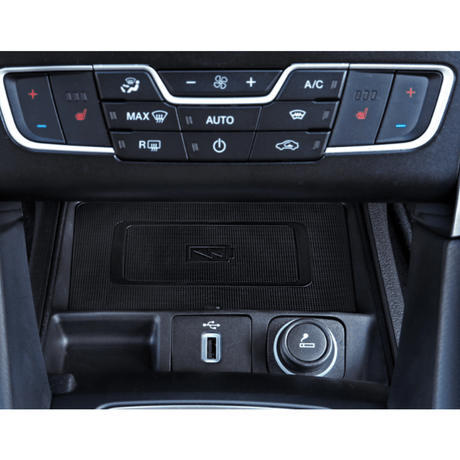In Car Tec Phone chargers INBAY 26-109 10 W Wireless Charging Pocket for Ford Mondeo (BA7, 2014–2021)