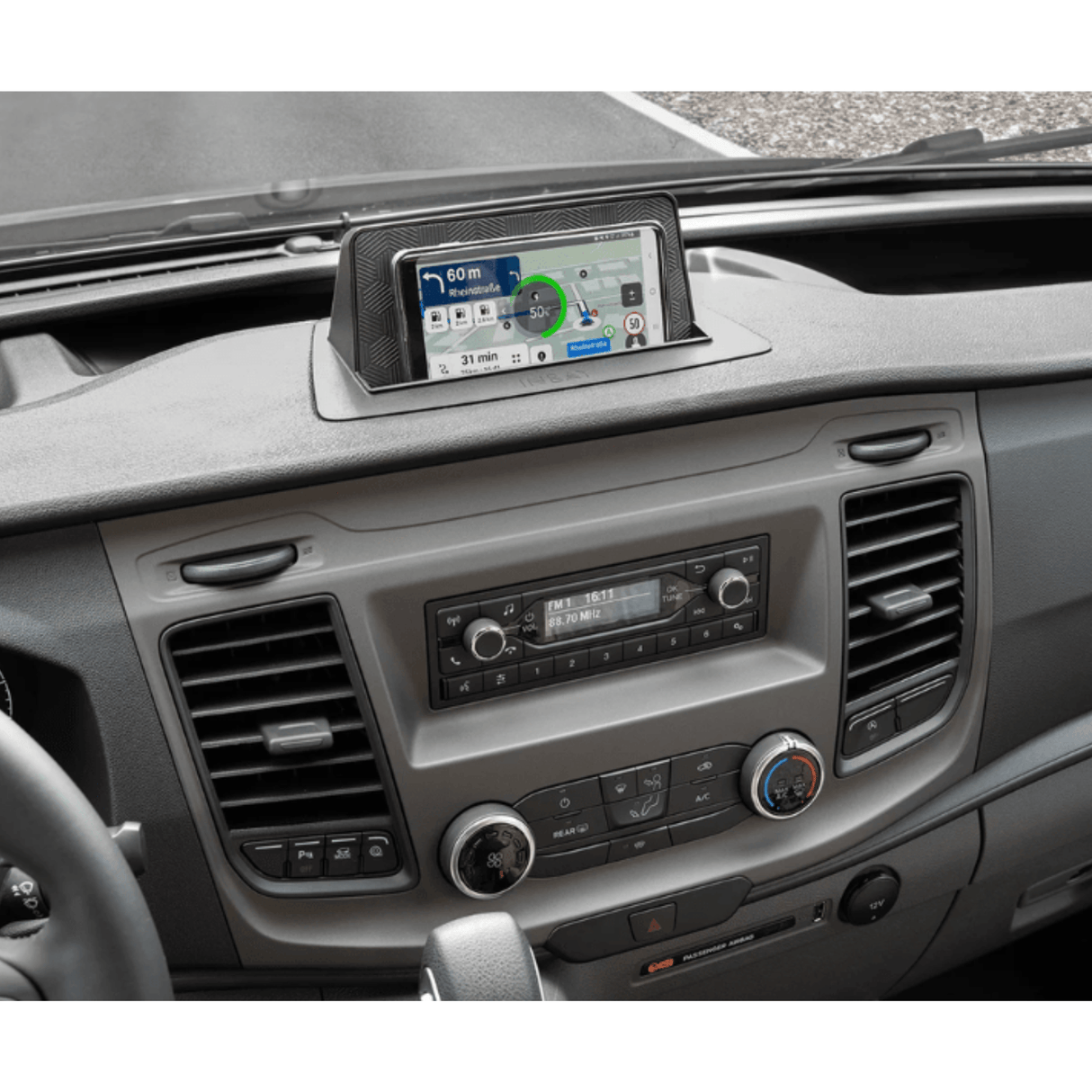 In Car Tec Phone chargers INBAY 26-111 15W Integrated Wireless Smartphone Pocket Charging Tray Ford Transit FD (06/2019–2023)