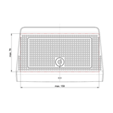 In Car Tec Phone chargers INBAY 26-115 10W Wireless Charging Pocket for Mazda CX-5 KE 2015-2017