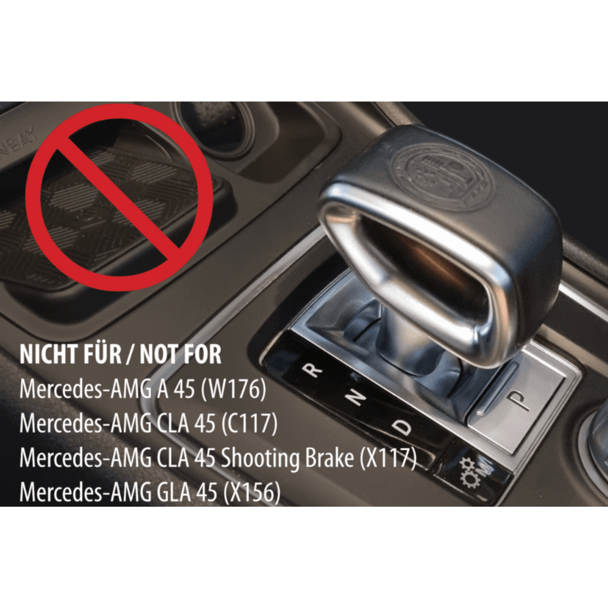 In Car Tec Phone chargers INBAY 26-116 15W Wireless Charging Pocket for Mercedes-Benz A-Class, CLA & GLA