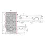 In Car Tec Phone chargers INBAY 26-116 15W Wireless Charging Pocket for Mercedes-Benz A-Class, CLA & GLA