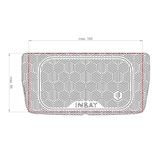 In Car Tec Phone chargers INBAY 26-119 10W Wireless Charging Pocket for Mercedes C, CLS, E, EQV & V-Class