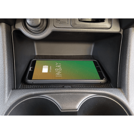 In Car Tec Phone chargers INBAY 26-120 10W Wireless Charging Pocket for Mitsubishi Outlander (2015–2018)