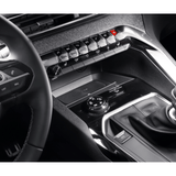 In Car Tec Phone chargers INBAY 26-122 10W Wireless Charging Pocket for Peugeot 3008 & 5008