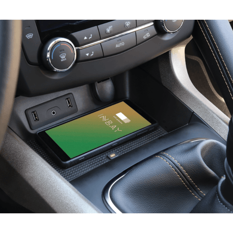 In Car Tec Phone chargers INBAY 26-123 10W Wireless Charging Pocket for Renault Kadjar (2015–2018)