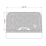 In Car Tec Phone chargers INBAY 26-126 10W Wireless Charging Pocket for Suzuki Ignis (2017–2022)