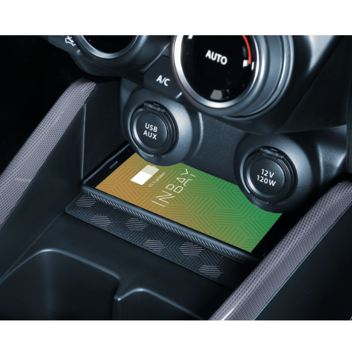 In Car Tec Phone chargers INBAY 26-127 10W Wireless Charging Pocket for Suzuki Swift (AZ, 2017–2023)