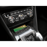 In Car Tec Phone chargers INBAY 26-128 15W Universal Wireless Charging Pocket – VW Arteon, Golf Sportsvan & Passat (Compatible Vehicles)