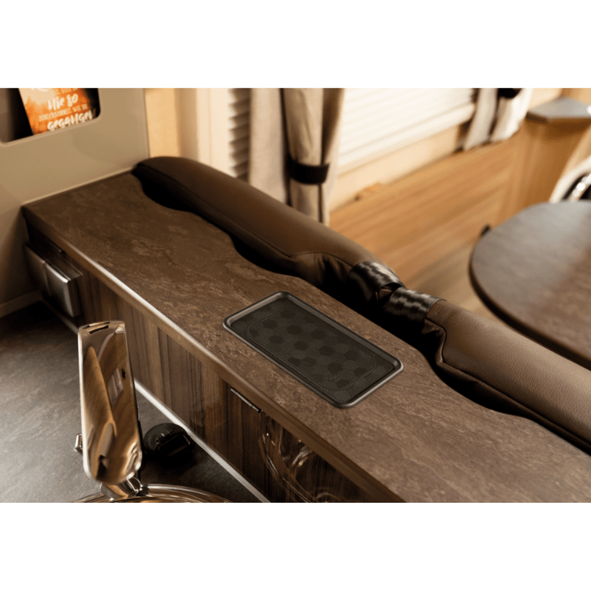 In Car Tec Phone chargers INBAY INB-CAM-10W Wireless Phone Charger for Camper Van/Motorhomes (universal furniture install fit)