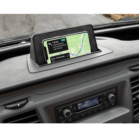 In Car Tec Phone chargers INBAY INB-FDT-10W Integrated Wireless Smartphone Charging Tray for Ford Transit FD (2019-2023)