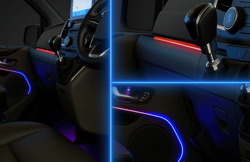 In Car Tec LED Bulbs InCarTec 18-Piece Universal Chasing Interior Ambient LED Lighting Kit