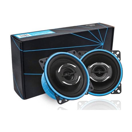 In Car Tec Car Speakers Recoil SPK-REC-RCX4 Echo Series RCX4 4" 2-Way Coaxial Car Speakers 180W