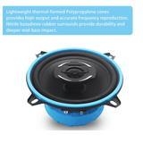 In Car Tec Car Speakers Recoil SPK-REC-RCX525 Echo-Series RCX525 5.25" 2-Way Full-Range Coaxial Speakers 200W