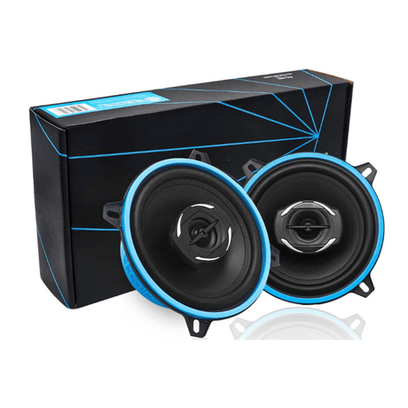In Car Tec Car Speakers Recoil SPK-REC-RCX525 Echo-Series RCX525 5.25" 2-Way Full-Range Coaxial Speakers 200W