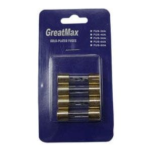 In Phase Fitting Accessories In Phase IP50A Glass 50 Amp Gold Plated Fuse Quad Pack