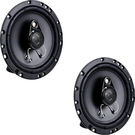 In Phase Car Speakers In Phase SXT1735 6.5" Shallow Fit 17cm 3-Way, 260 Watts Coaxial Speakers with Neodymium Magnet