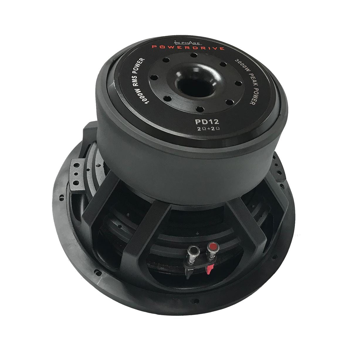 In Phase Car Speakers and Subs In Phase PowerDrive12 3000W 12" Dual 2Î© Voice Coil subwoofer