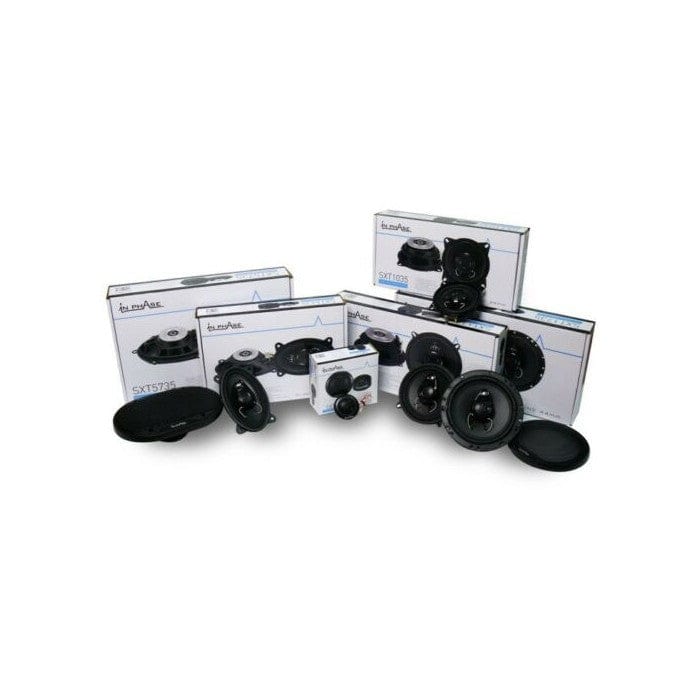 In Phase Car Speakers In Phase SXT5735 Shallow Mount 5x7" 3-Way Coaxial Speaker System