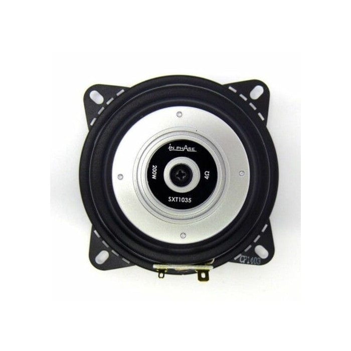 In Phase Car Speakers In Phase SXT1035 - 2-way coaxial shallow-mount speakers - 200 watts