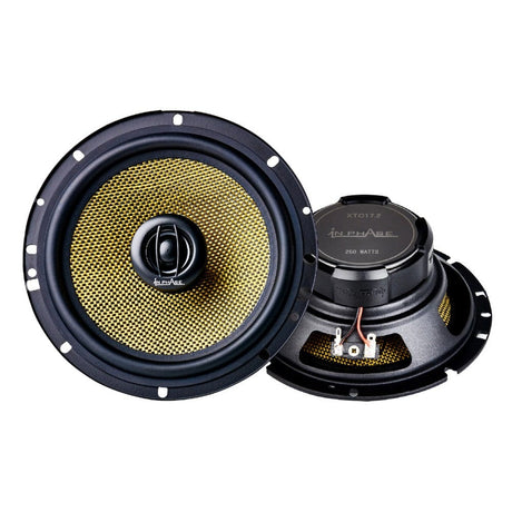 In Phase Car Speakers and Subs In Phase XTC17.2 17cm 250 Watts 2-Way Rotary Tweeter Car Door/Shelf Speakers