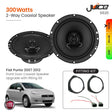 In Phase Car Speakers and Subs In Phase Fiat Punto 2007 2012 Front Door Coaxial Speaker Upgrade with fitting Kit