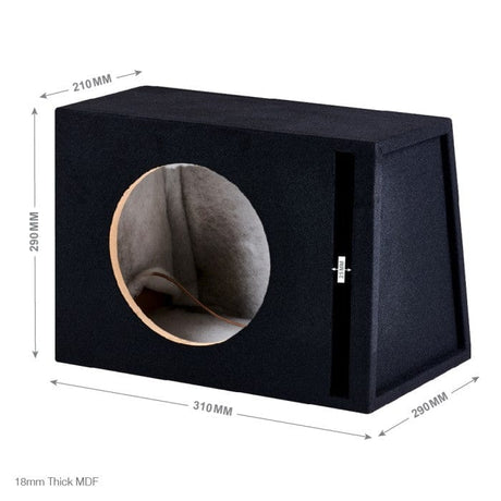 In Phase Car Speakers and Subs In Phase BX8PL 8" Slot Ported High Quality Subwoofer Enclosure