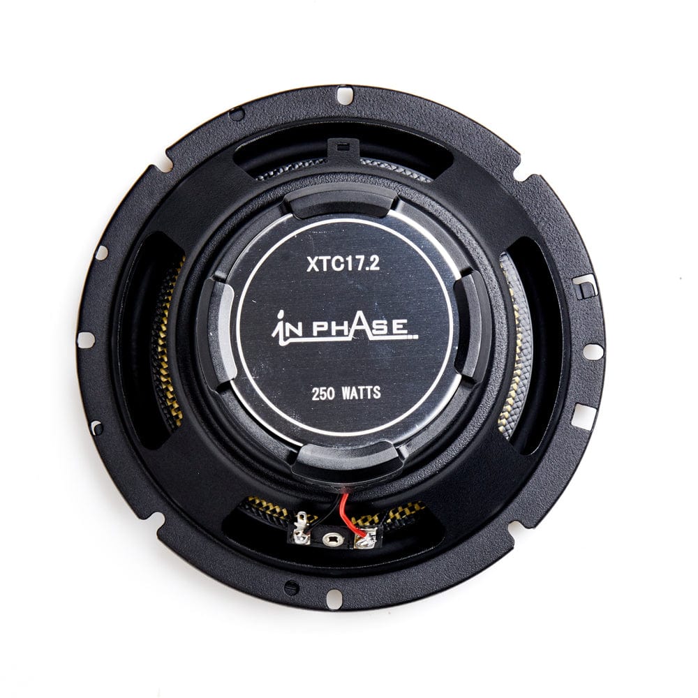 In Phase Car Speakers and Subs In Phase XTC17.2 17cm 250 Watts 2-Way Rotary Tweeter Car Door/Shelf Speakers