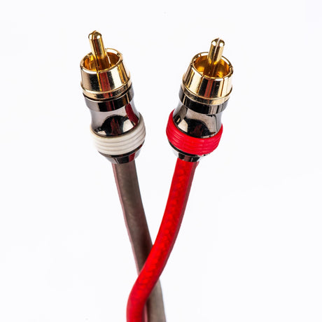 In Phase Fitting Accessories In Phase IPR501T 5 Metre Reference RCA Cable Perfect for Car Audio Amplifier