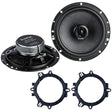 In Phase Car Speakers and Subs In Phase XTC17.2CF 320 Watts 17cm 2-Way Rotary Tweeter Car Door/Shelf Speakers