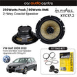 In Phase In Phase 6.5" 165mm 250W Speaker Upgrade Kit for VW Golf 2009 2022